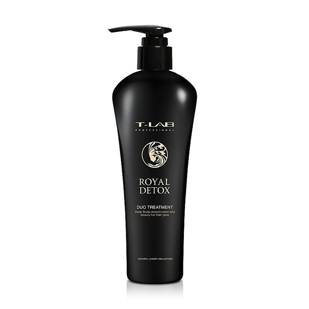 Кондиціонер для глибокої детоксикації шкіри голови T-LAB Professional Royal Detox Duo Treatment, 750 мл