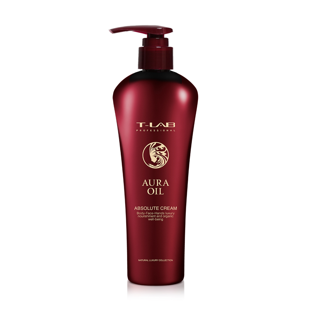 Крем для обличчя, рук і тіла T-Lab Professional Aura Oil Absolute Cream, 300 мл